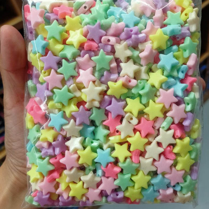 Pastel Star Beads