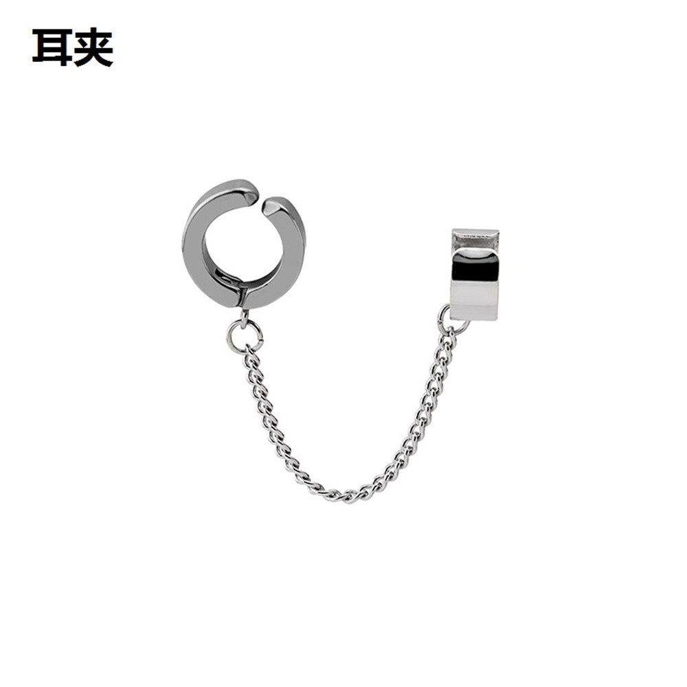 sup2 1Pcs EXO Silver Black K pop Idol Earrings Hoop EXO Stainless Steel Earring Hikaw for Men Women Punk Simple Minimalism Earrings Shopee Philippines