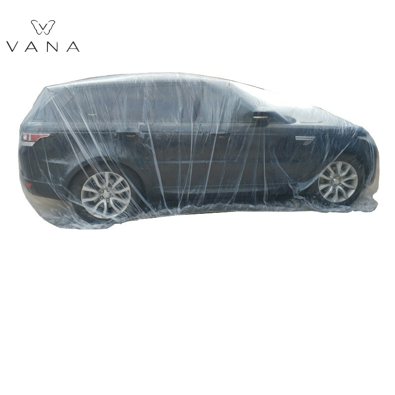 VANA Universal Car Cover Waterproof Dustproof Disposable Protective Car