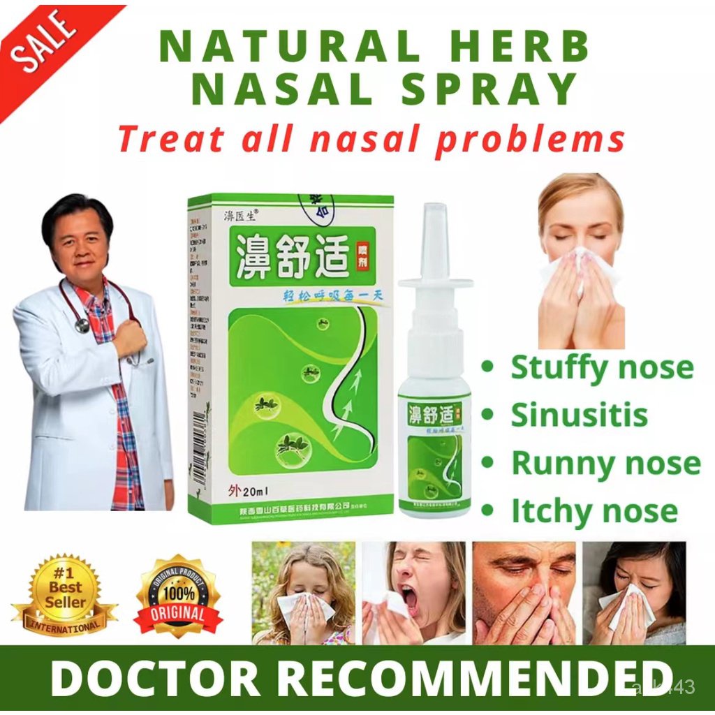 Nasal Sprays Herb Chinese Medicine Fast Effect Chronic Rhinitis