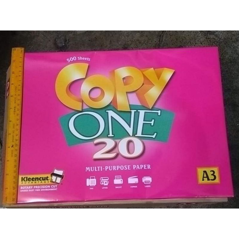 Copy One sub 20 A3 ONE REAM 11.7*16.5 inches Multi-purpose Copy Paper ...
