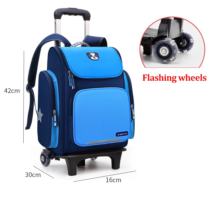 Kids school bags with wheels clearance