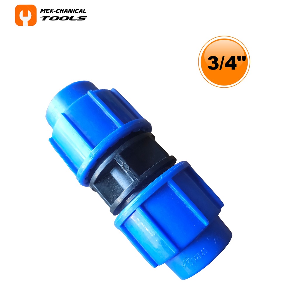 MDPE Fittings Range of Straight Socket 3/4"