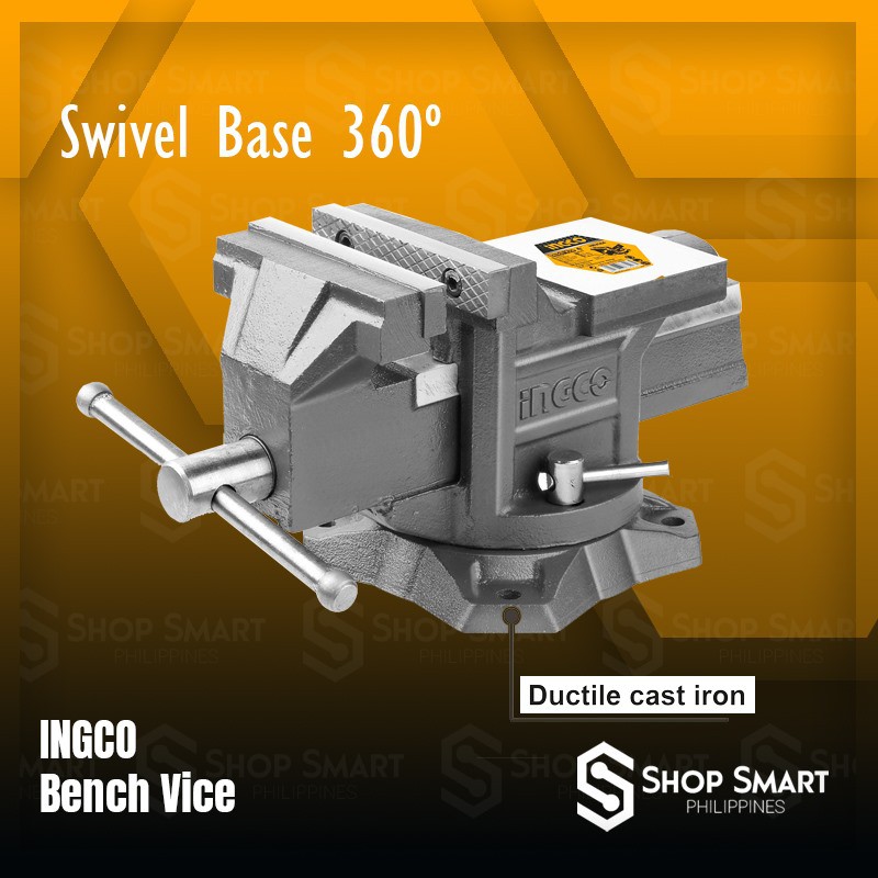 Ingco deals bench vise