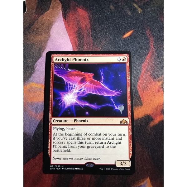 Magic The Gathering Arclight Phoenix Promo Pack Shopee Philippines