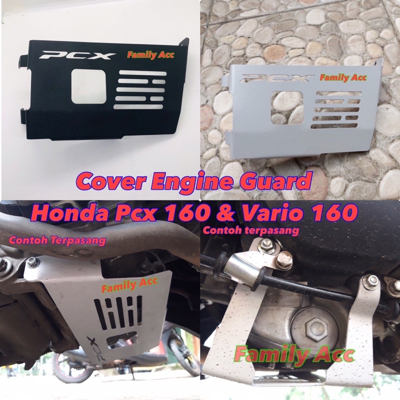 MESIN Engine Guard Cover New Honda Pcx 160 / Lower Deck Engine ...