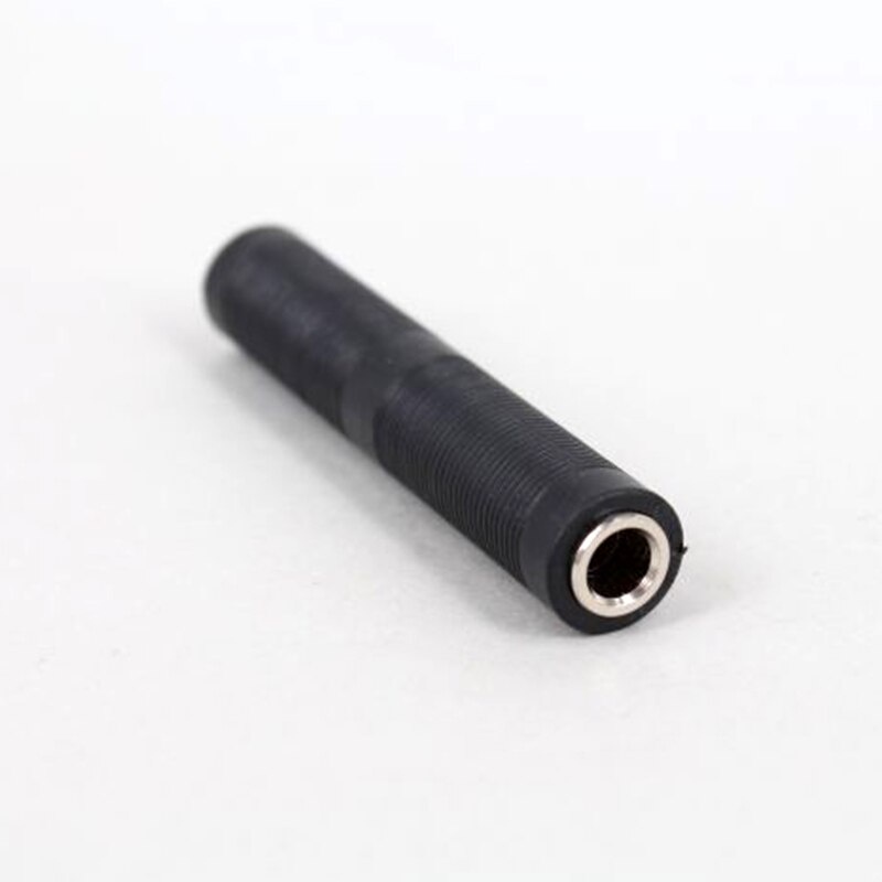 6-Pack 1/4" (6.35mm) Female To Female Stereo Audio Coupler – Nickel Plated