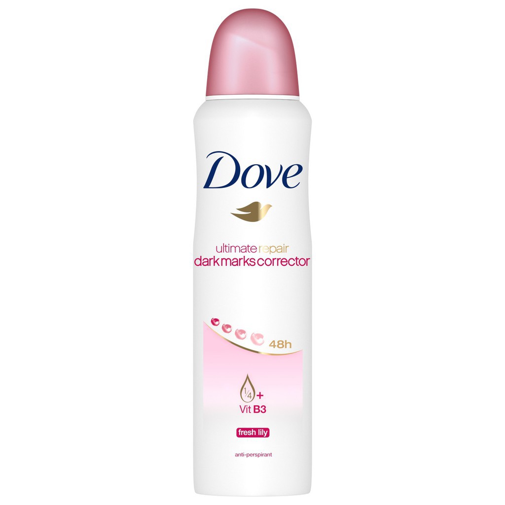 Dove Ultimate Repair Fresh Lily Deodorant Spray 150ml Shopee Philippines