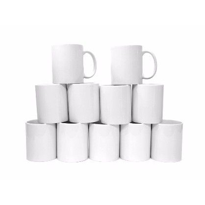 1 Box QUAFF Coated White Mug 11oz Sublimation Printable Sublimation ...