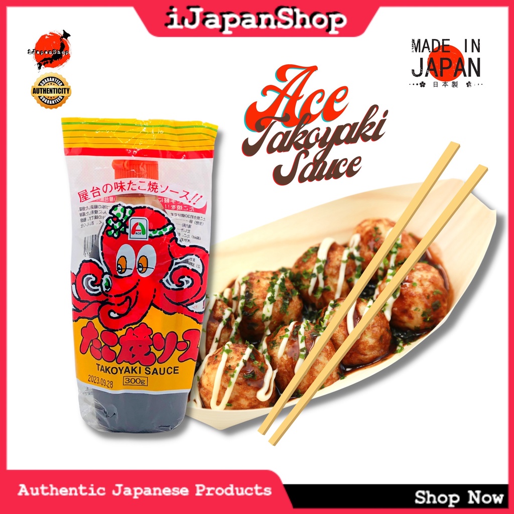 Ace Japan Takoyaki Sauce 300g 1/2026 Expiry Date Shopee Philippines