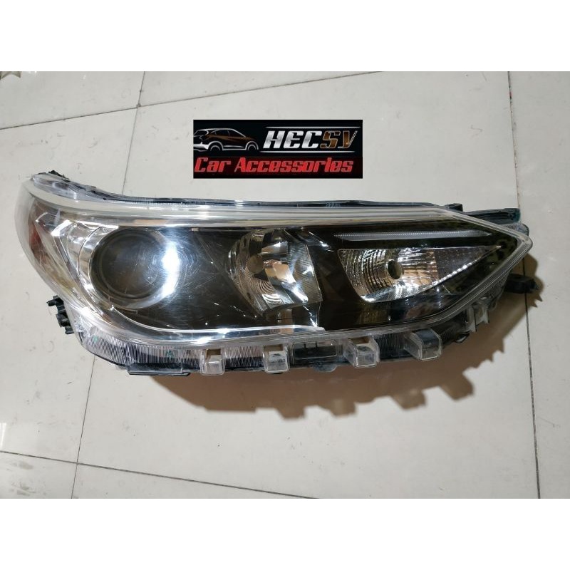 Toyota Vios Prime Headlight Projection Orig Head Lamp Limited Version 2019 2020 2021 Shopee