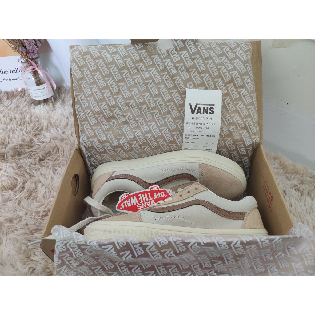 Vans old skool sales madewell camel