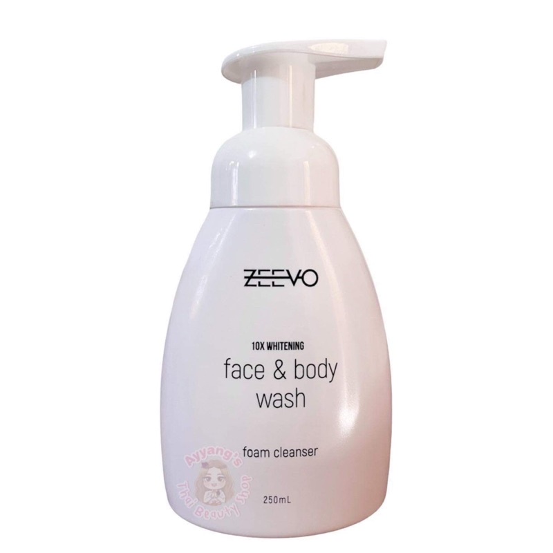 Zeevo x10 Whitening Face & Body Wash 250ml Shopee Philippines