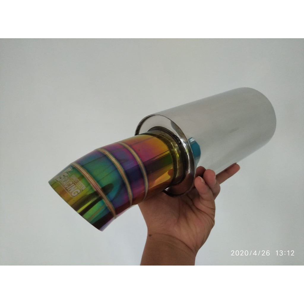 Js Racing Rainbow Avanza Xenia Jazz Ayya Agya Brio Civic Car Exhaust ...