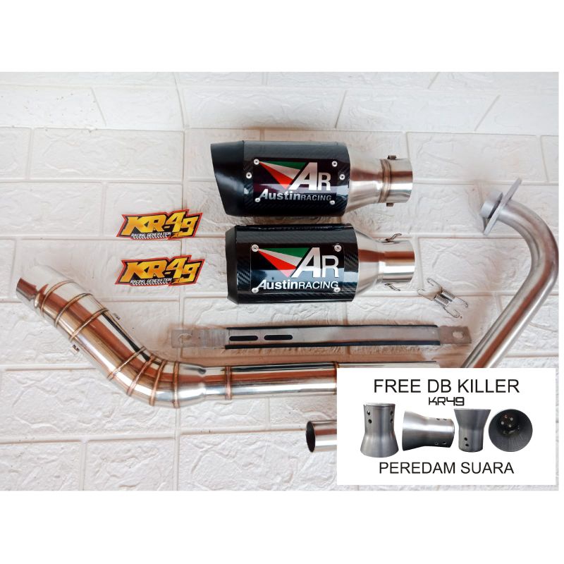 Exhaust Racing AR Austin Racing Pnp Vixion, R15, Tiger,, Satria Fu ...