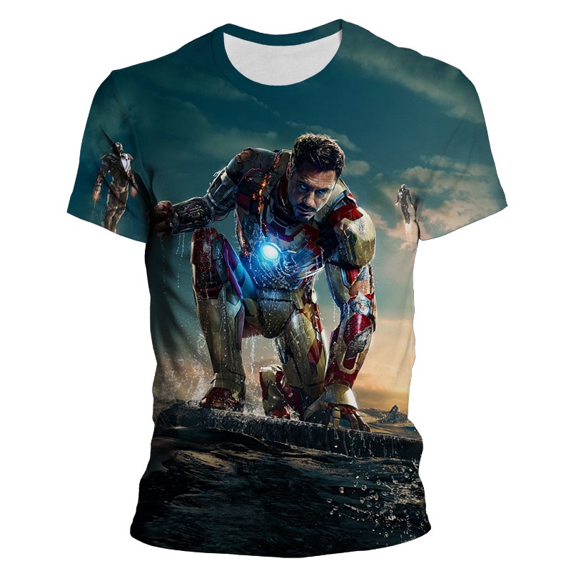 iron man 3d t shirt