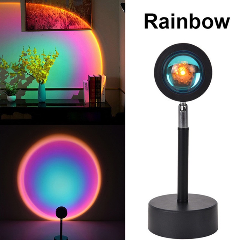 Sunset projection lamp deals shopee