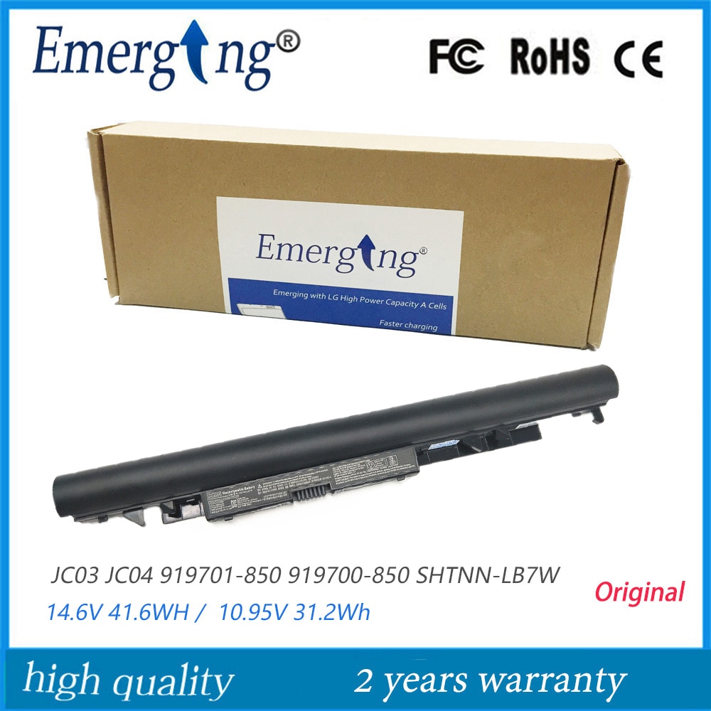 2850mah New Original Laptop Battery for HP JC03 JC04 919701850 919700