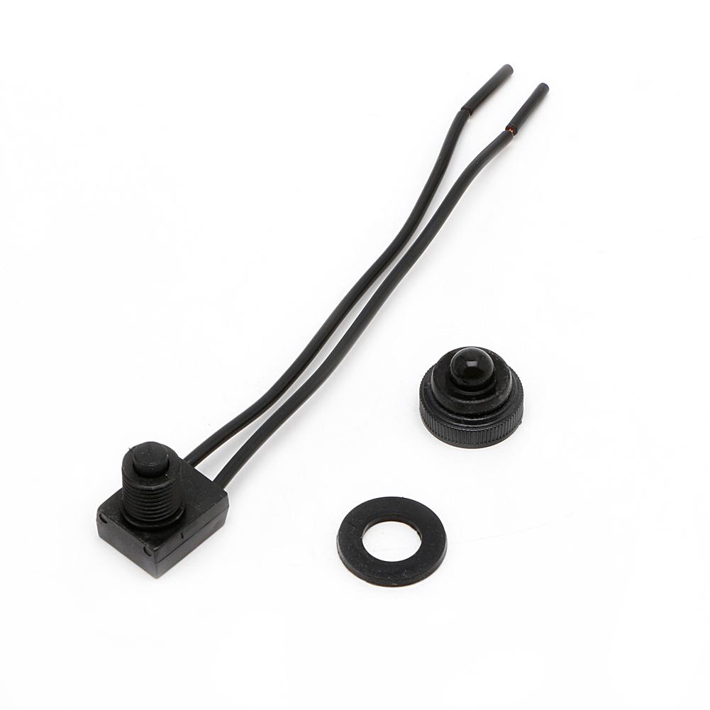 SEL 12V Waterproof Push-Button On-Off Switch With 4