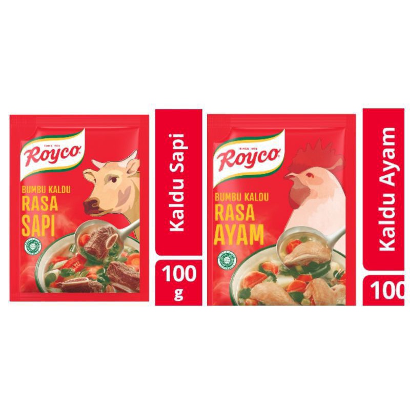 Royco Chicken and Beef Broth 100g | Shopee Philippines
