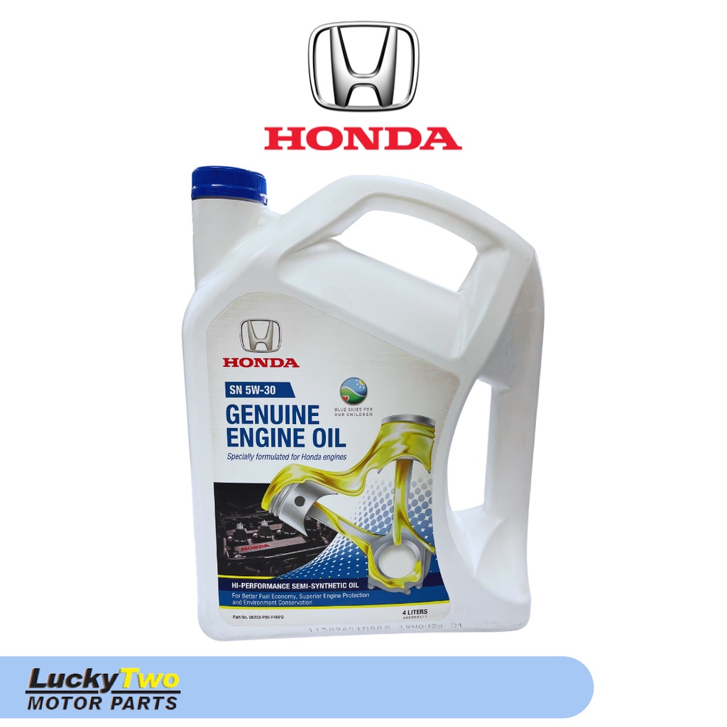 Honda Genuine Engine Oil Semi-synthetic 5W-30 for Gasoline Engine 08233 ...