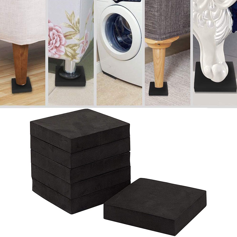 4Pcs/Set 10cm Plus Size AntiVibration Washer Mat Shock Absorbing