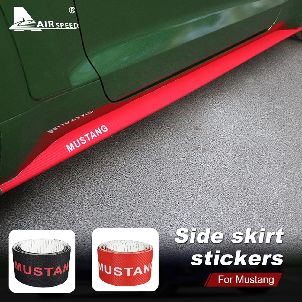 Leather for Ford Mustang 20152022 Carbon Fiber Texture Sticker Car