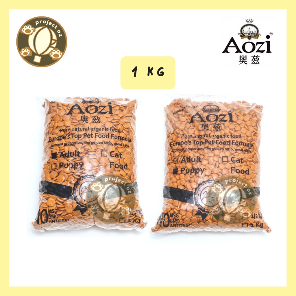 Aozi Dog Food Dry 1KG Adult Puppy