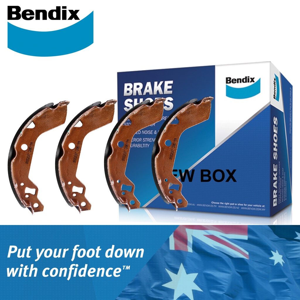 Bendix Brake Shoe BS5237 Set for Toyota Wigo 20142022 Shopee Philippines