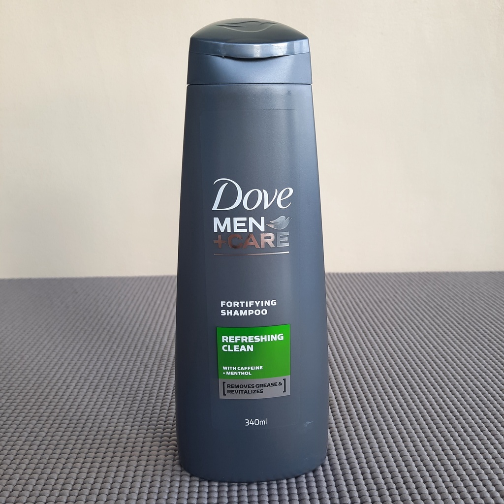 DOVE MEN Shampoo Refreshing Clean with Caffeine + Menthol 340 mL