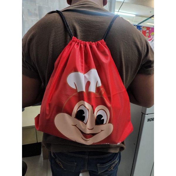 Jollibee Friends Drawstring Bag Shopee Philippines