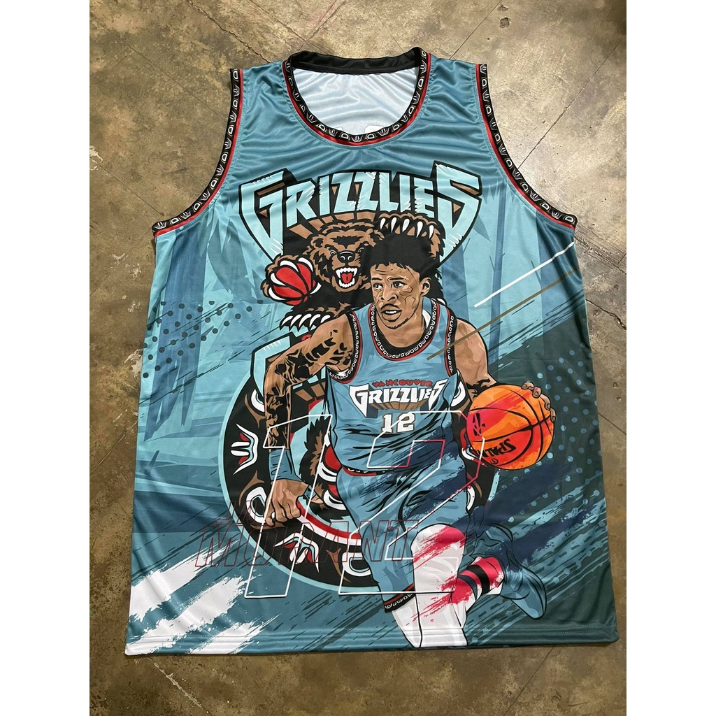 Ja Morant Jersey Memphis Grizzlies Customize Jersey Emphire Edition Full Sublimation