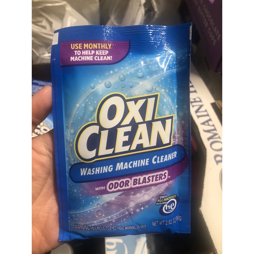 OxiClean Washing Machine Cleaner with Odor Blasters Shopee Philippines