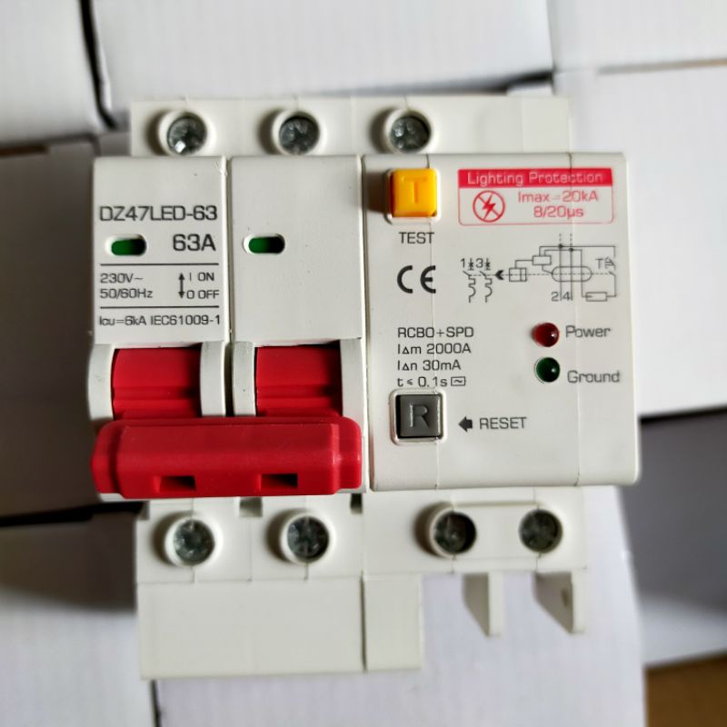 AC RCBO plus SPD 63amps | Shopee Philippines