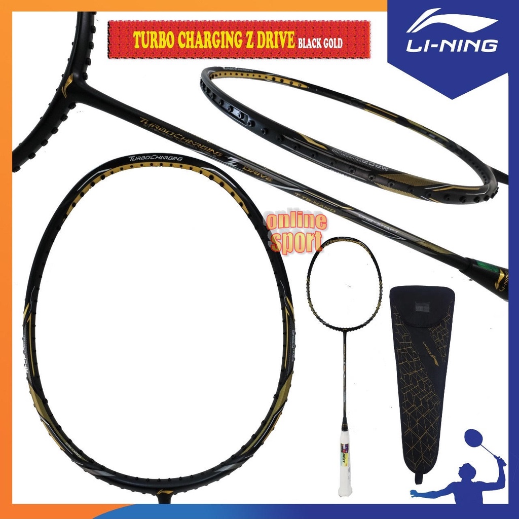 Badminton Racket Lining - Turbo Charging Z Drive (Original) | Shopee ...