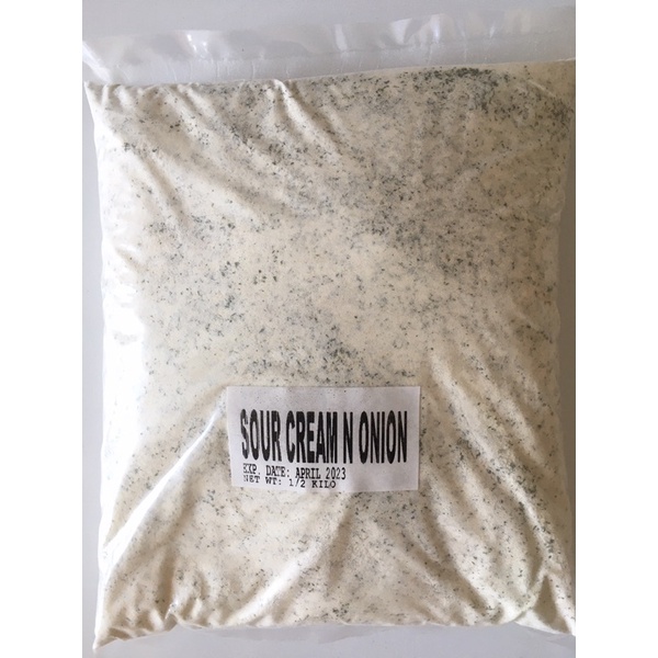 SOUR & CREAM ONION FLAVORING POWDER 500G Shopee Philippines
