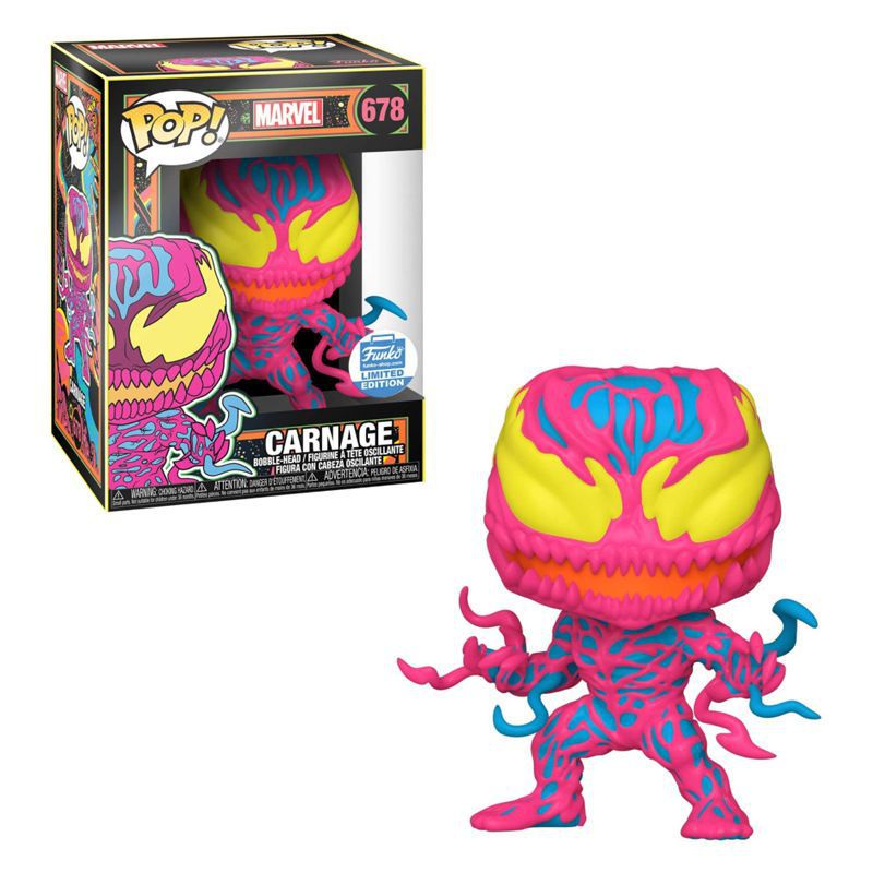 Carnage spiderman on sale funko pop