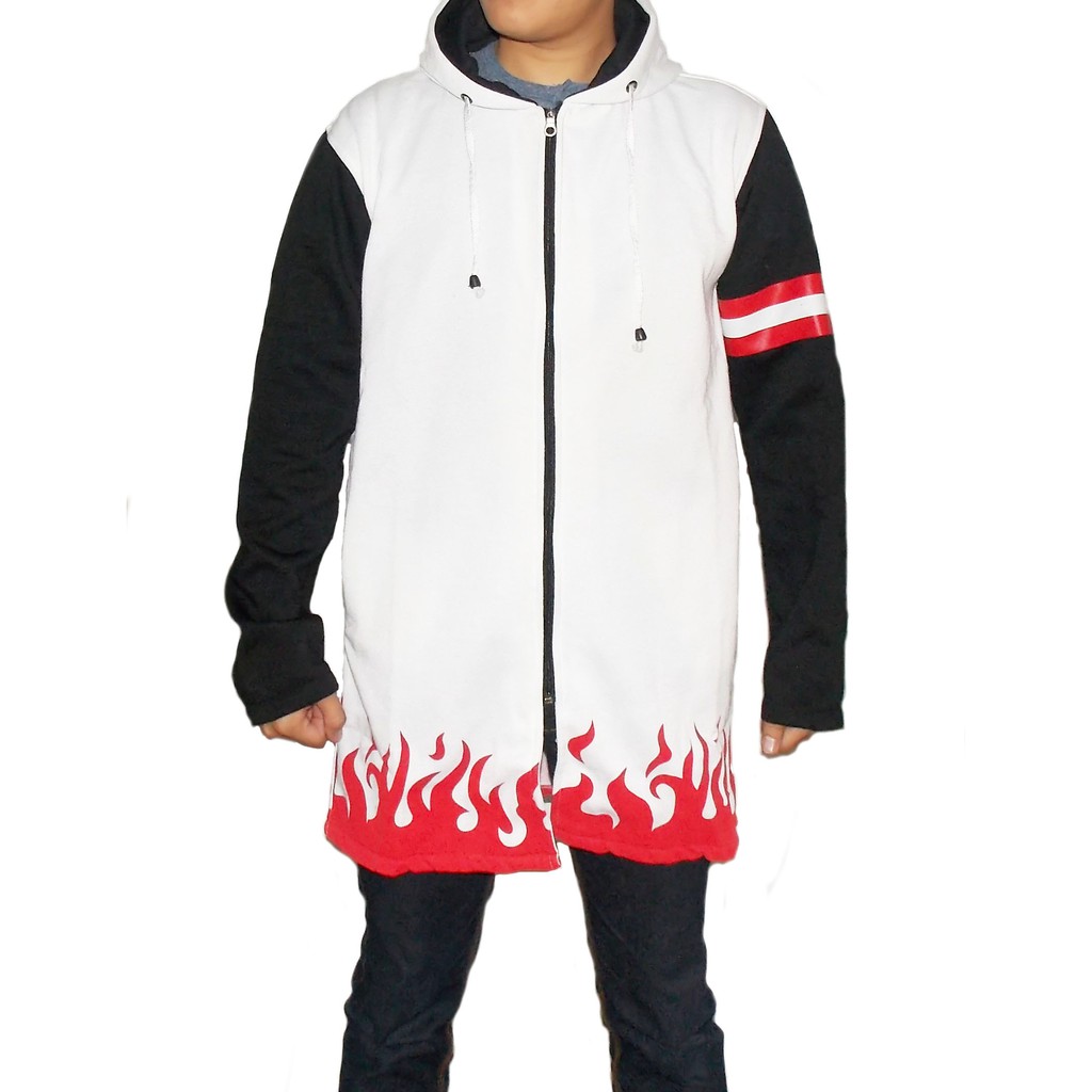 NARUTO YONDAIME HOKAGE KONOHA ROBE - NARUTO THE LAST HOKAGE JACKET ...