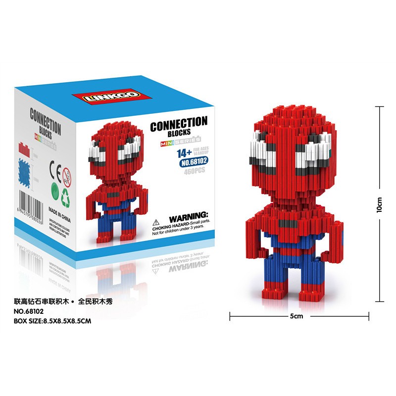 Linkgo connection blocks yoda cute cartoon building Toy for Children