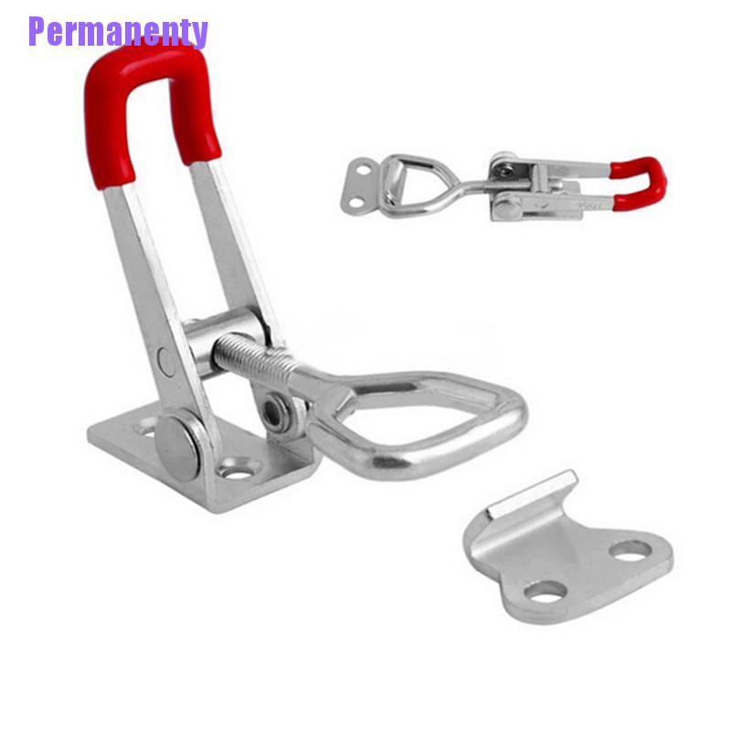 (Permanenty) 1pcs Steel Toggle Latch Catches Adjustable Lock Clamp For ...