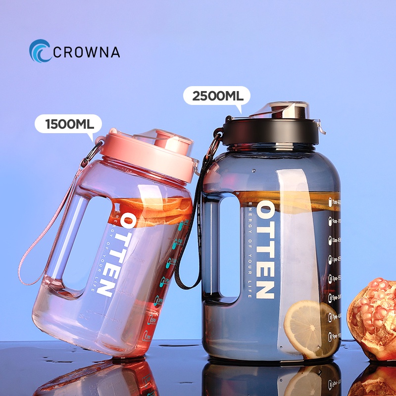 【Clearance Sale】CROWNA OTTEN 1 Gallon Water Bottle Leakproof Large ...