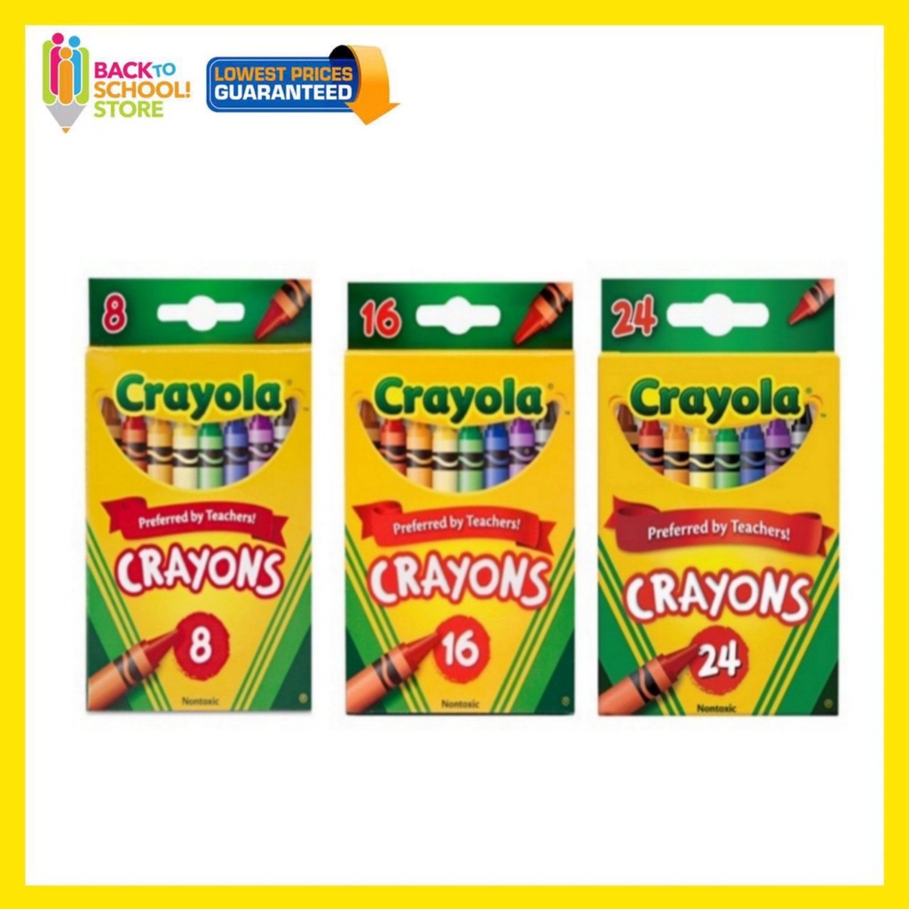 BTS CRAYOLA CRAYON 8'S,16'S and 24'S (100% ORIGINAL) | Shopee Philippines