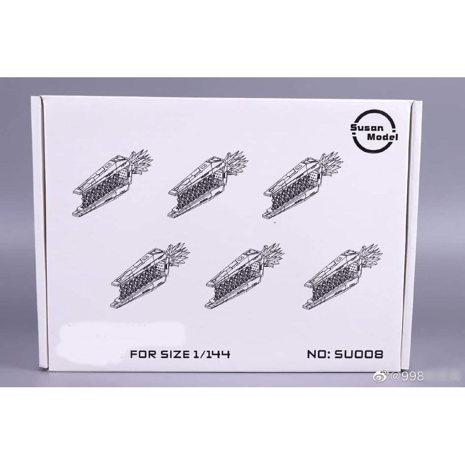SUSAN MODEL Fin Funnel and Effect Parts Set for RG 1/144 Nu Gundam ...