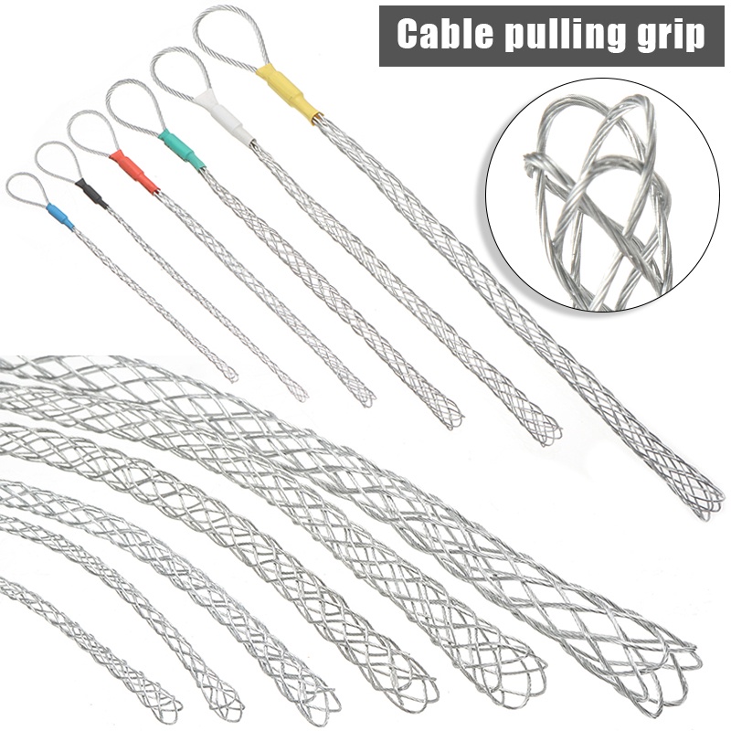 6 Colors Galvanizing Metal Cabl Pulling Socks Mesh Puller Tools Wire