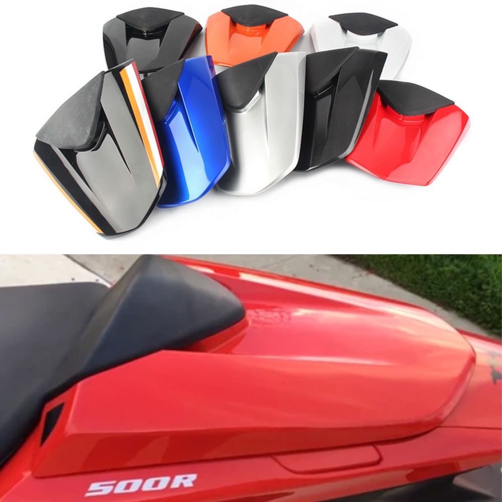 ABS Motorcycle Rear Passenger Pillion Seat Cowl For Honda CBR500R CBR