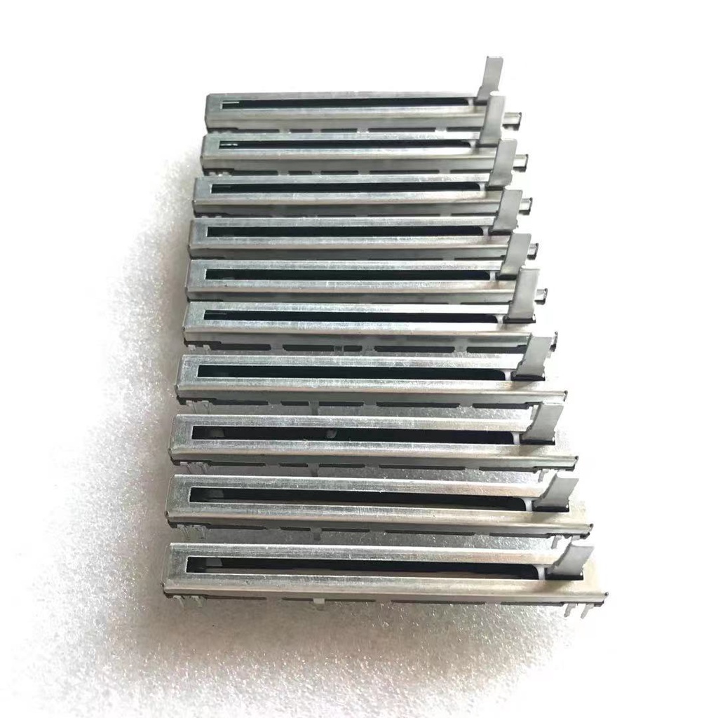 10pcs Mickey MACKIE mixer fader potentiometer 75MM long double A10K A50K D10K D50K A10KX2