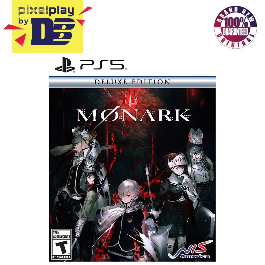 Monark Deluxe Edition – PS5 – Complet, PAL, FR, Comme Neuf – RPG NIS America