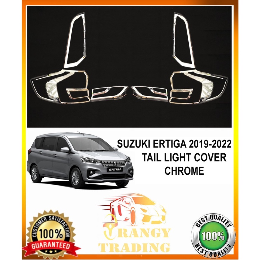 Suzuki Ertiga 2019 to 2023 Taillight cover chrome 2020 2021 2022 Tail