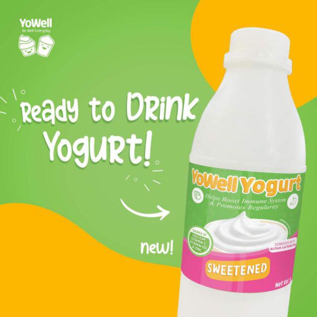Yowell Yogurt Unsweetened/Sweetened | Shopee Philippines