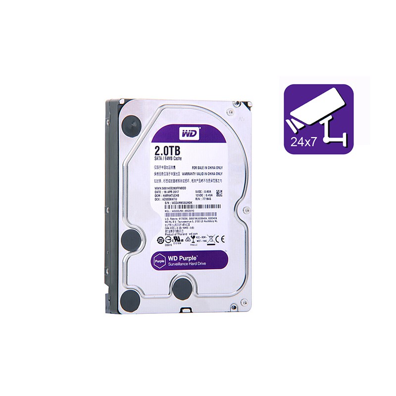 Hdd purple. Wd20ejrx-89g3vy0.